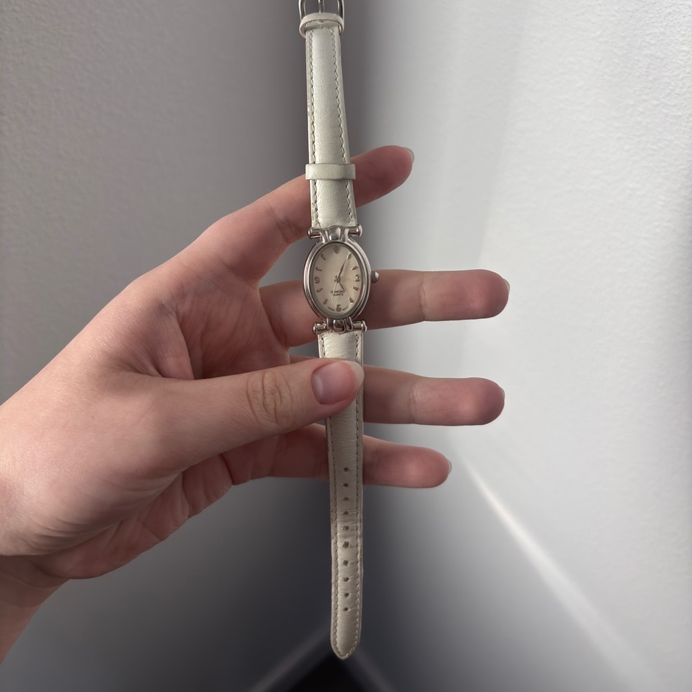 Silvertone ladies vintage watch